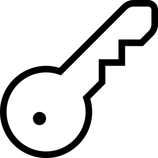 Icon eines Schlüssels